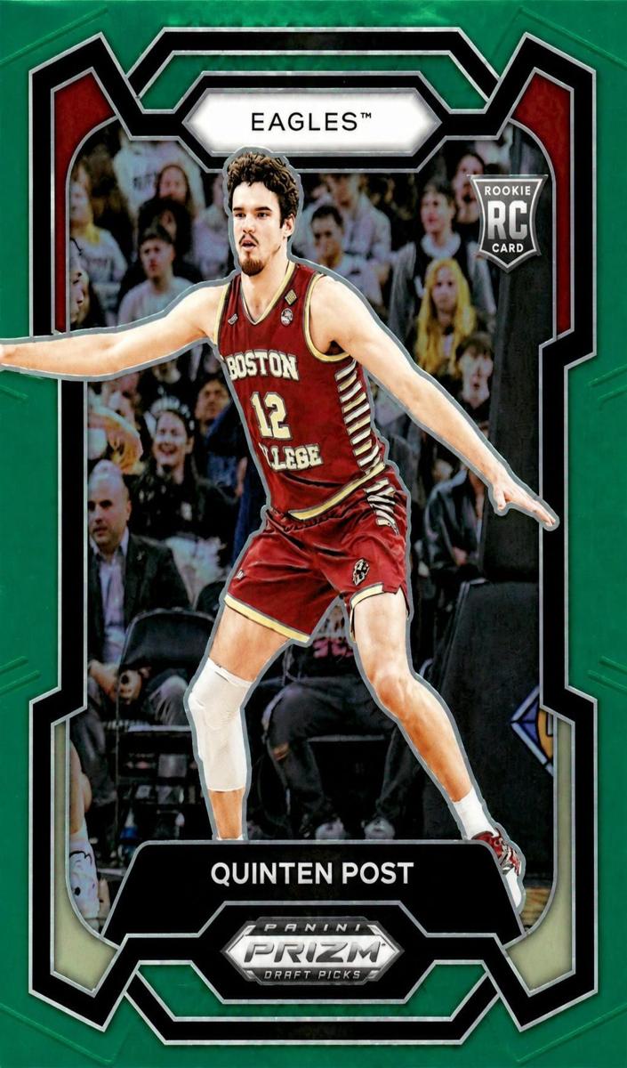 2024 Panini Prizm Draft Picks Basketball Green Quinten Post #73