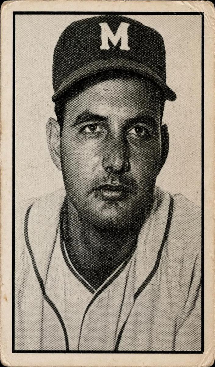 1952 Parkhurst Frostade Baseball Malcolm Mallette #60