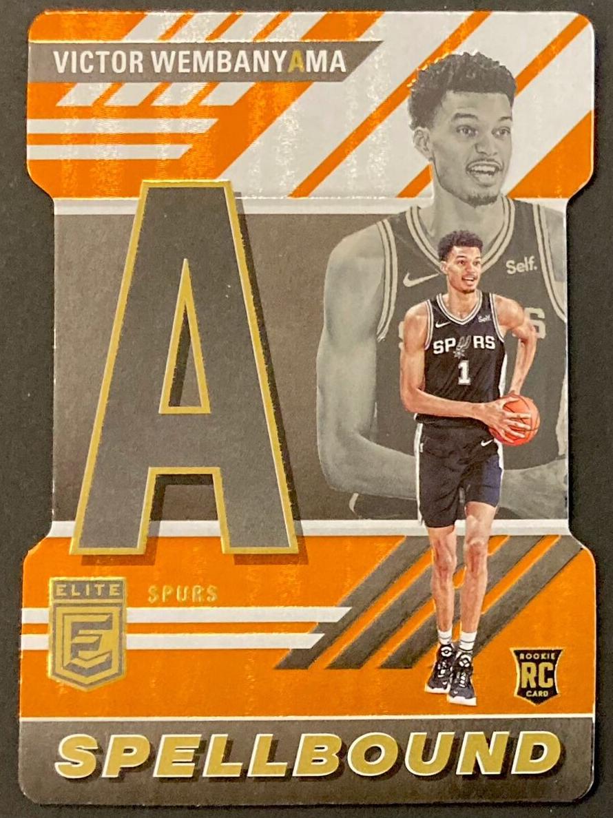 2023 Donruss Elite Basketball Orange Die Cut Victor Wembanyama #10