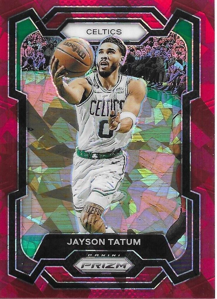 2023 Panini Prizm Basketball Red Ice Jayson Tatum #2