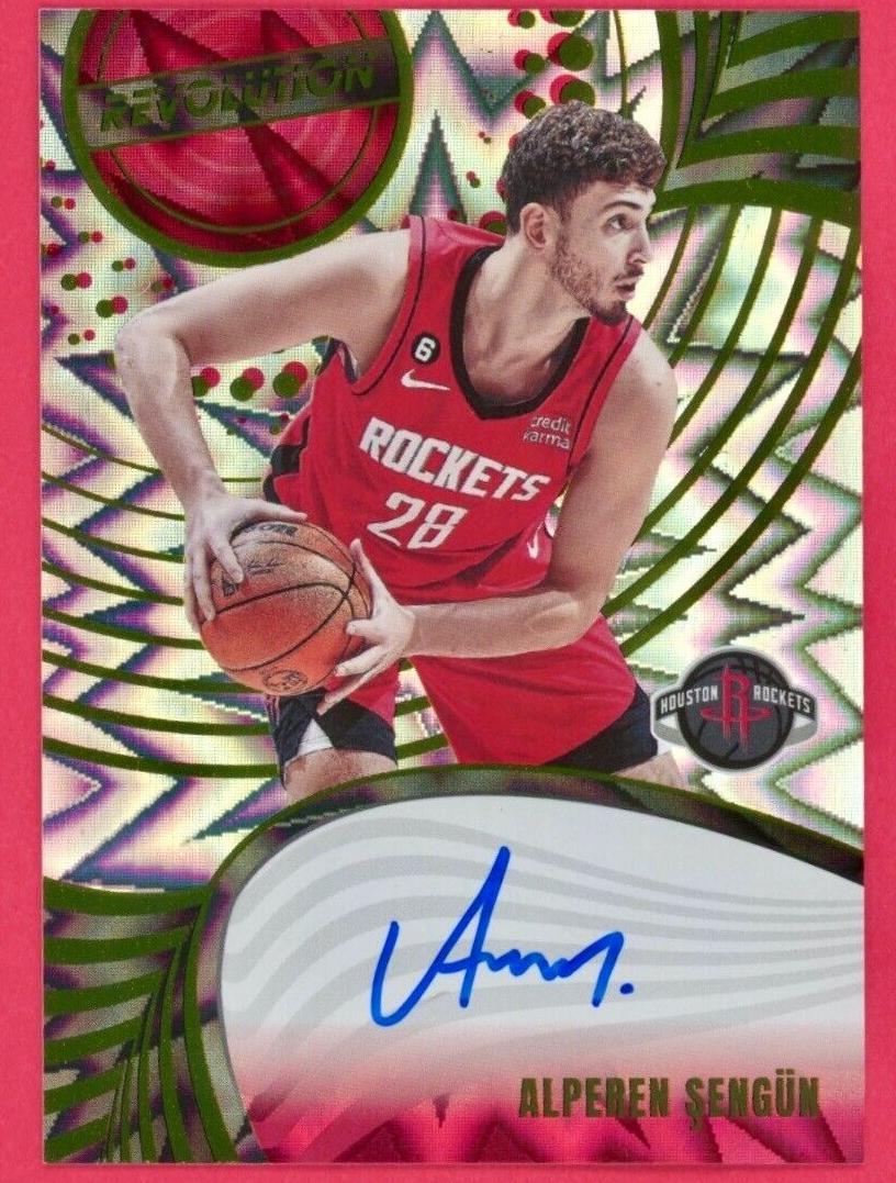 2023 Panini Revolution Basketball Fractal Alperen Sengun #A-ASR