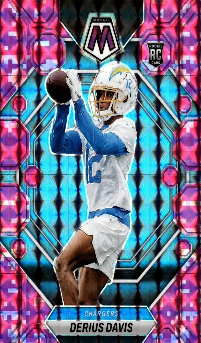 2023 Panini Mosaic Football Derius Davis #311