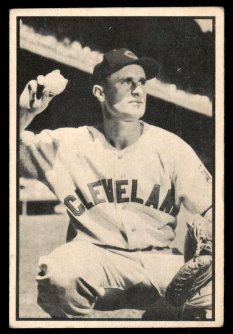 1953 Bowman Black and White Baseball Joe Tipton #13 PSA 5
