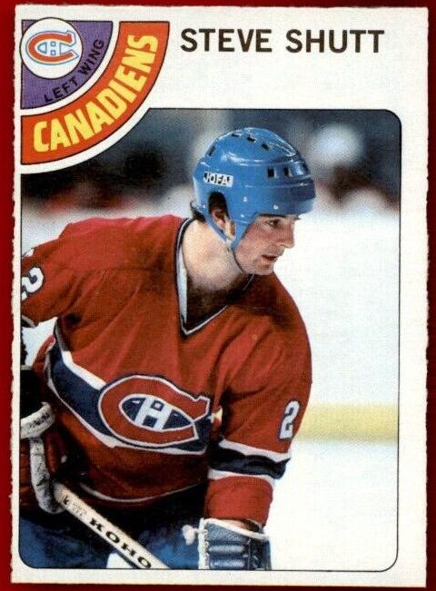 1978 O-Pee-Chee Hockey Steve Shutt #170 PSA 8