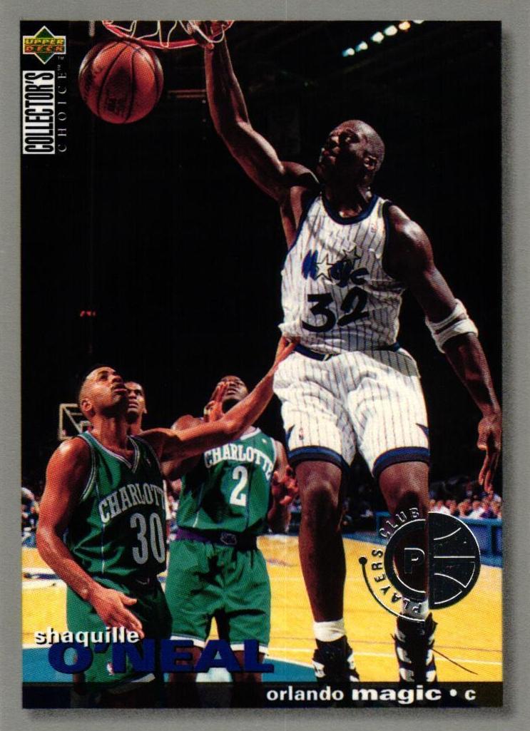 1995 Upper Deck Collector's Choice Basketball Shaquille O'Neal #286 PSA 9