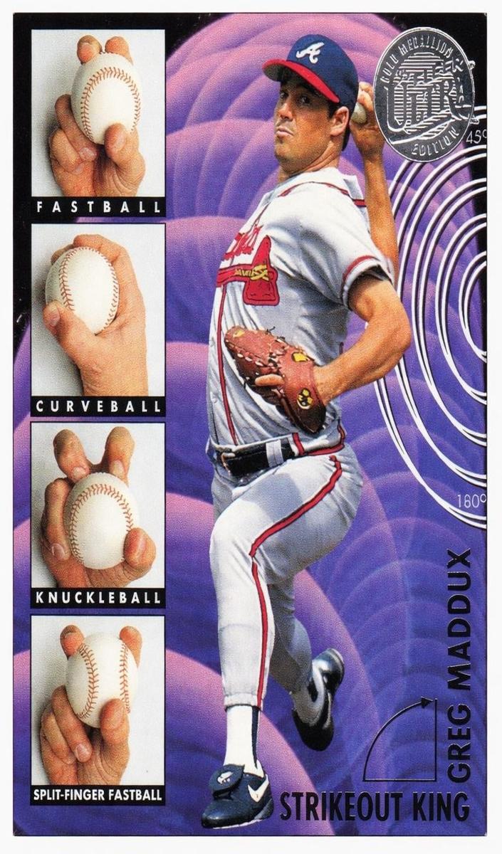 1995 Fleer Ultra Baseball Gold Medallion Greg Maddux #4