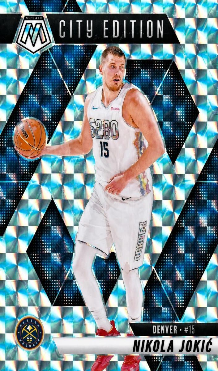 2024 Panini Mosaic Basketball Silver Nikola Jokic #275