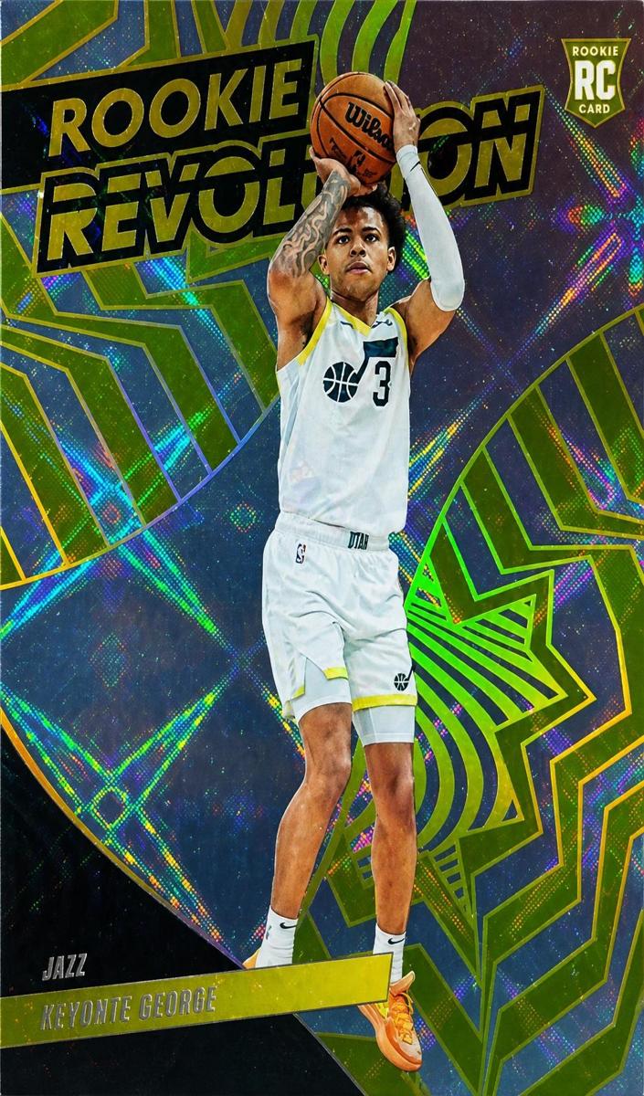 2023 Panini Revolution Basketball Galactic Keyonte George #8 PSA 9