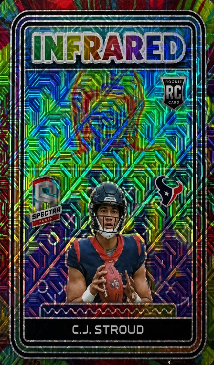 2023 Panini Spectra Football Meta C.J. Stroud #I-CJS PSA 7.5