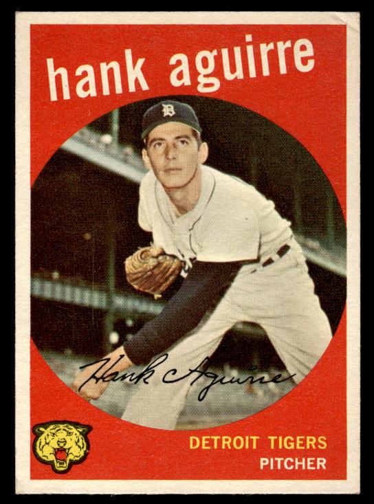 1959 Topps Baseball Hank Aguirre #36