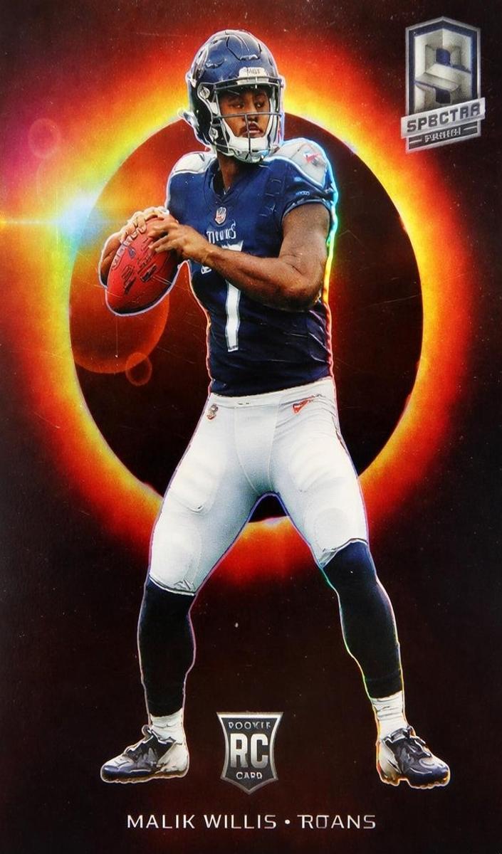 2022 Panini Spectra Football Solar Eclipse Malik Willis #SE-10
