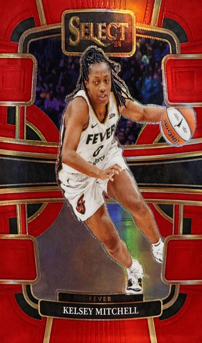 2024 Panini Select WNBA Basketball Red Kelsey Mitchell #87 PSA 9