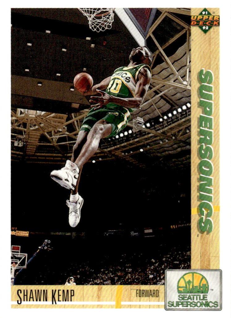 1991 Upper Deck Basketball Shawn Kemp #173 PSA 9