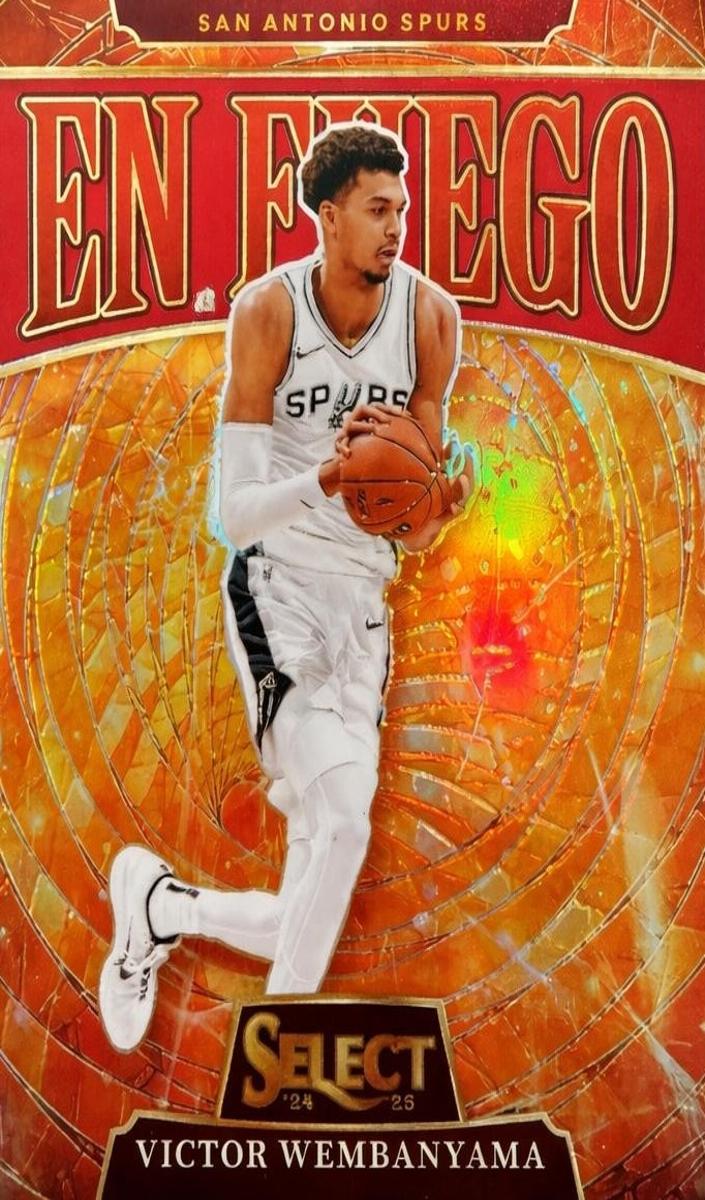 2024 Panini Select Basketball Red Victor Wembanyama #8