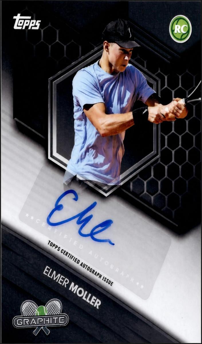 2026 Topps Graphite Tennis Elmer Moller #GRS-EMR