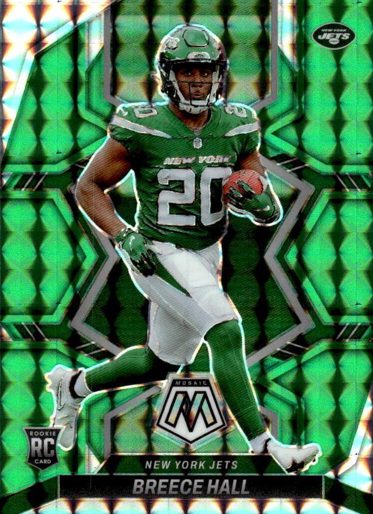 2022 Panini Mosaic Football Breece Hall #307 PSA 9