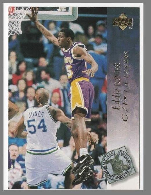 1994 Upper Deck Basketball Eddie Jones #188 PSA 9