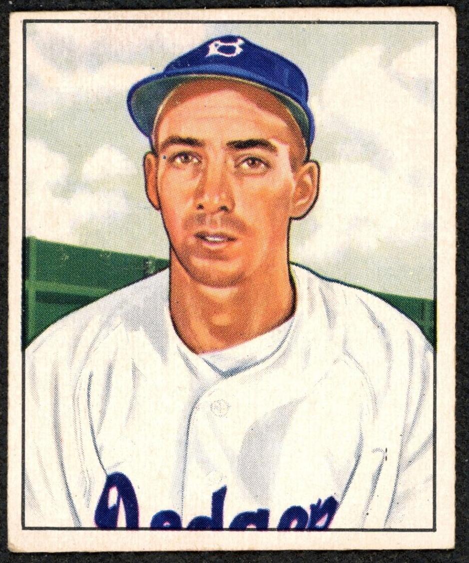 1950 Bowman Baseball null Billy Cox #194 PSA 6