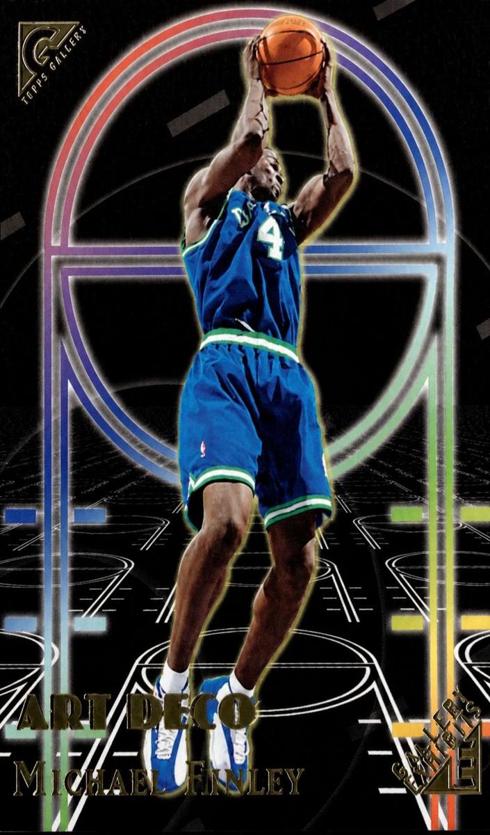 1999 Topps Gallery Basketball Michael Finley #GE25