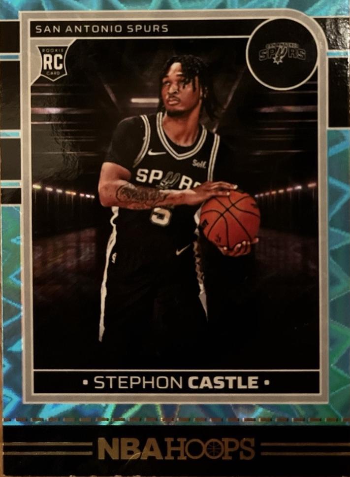 2024 Panini Hoops Basketball Teal Explosion Stephon Castle #234