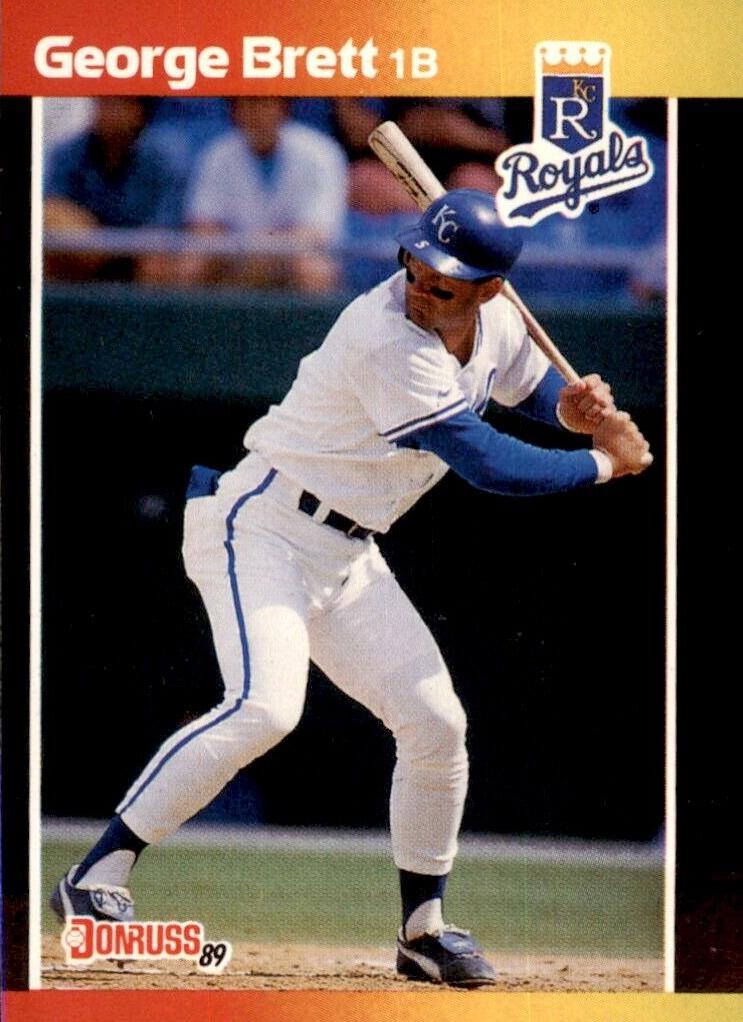 1989 Donruss Baseball George Brett #204