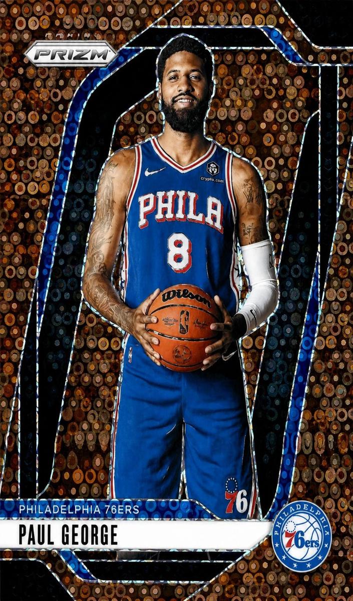2024 Panini Prizm Basketball Fast Break Bronze Paul George #50