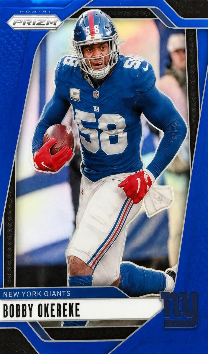 2024 Panini Prizm Football Blue Bobby Okereke #216