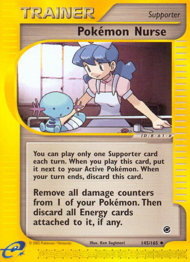 2002 Pokemon Expedition Base Set Pokemon Nurse #145 PSA 10