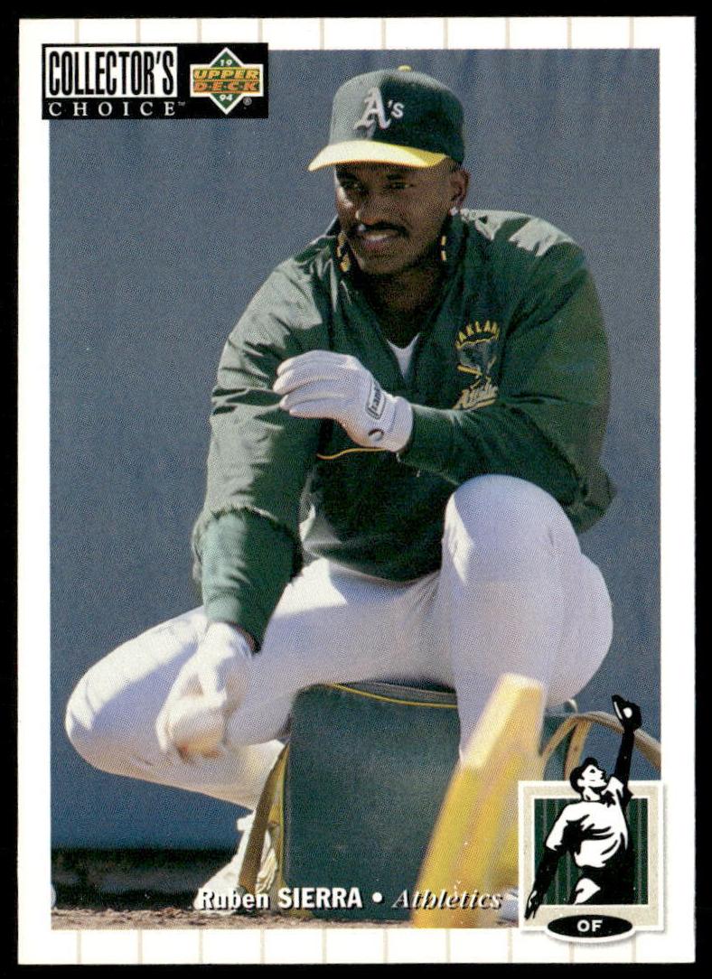 1994 Upper Deck Collector's Choice Baseball Ruben Sierra #258