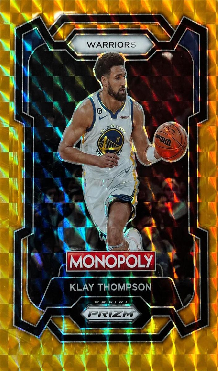 2023 Panini Prizm Monopoly Basketball Gold Klay Thompson #29