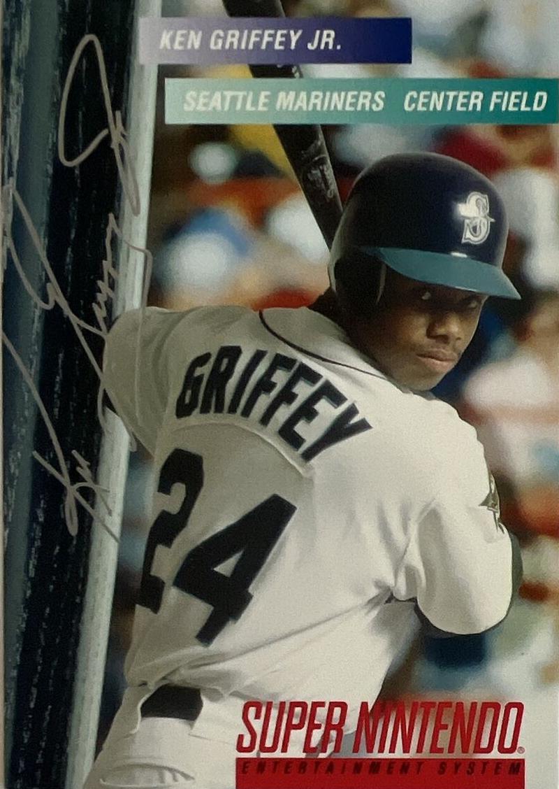 1994 Super Nintendo Ken Griffey Jr. Baseball Ken Griffey Jr. #SNS-JR-USA