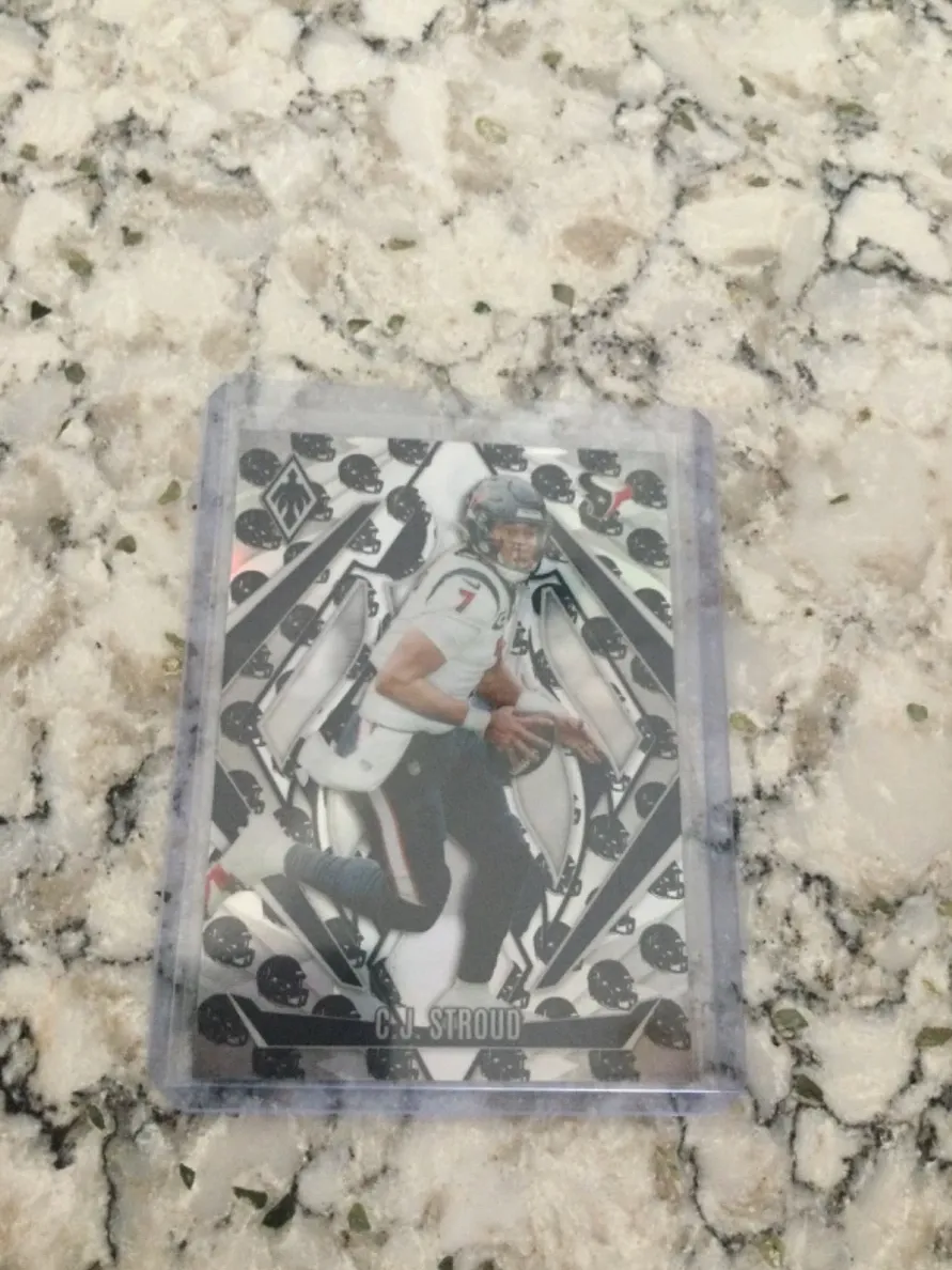 2024 Panini Phoenix Football Team Helmet C.J. Stroud #20 PSA 10