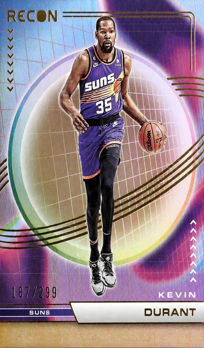 2022 Panini Recon Basketball Holo Bronze Kevin Durant #37 PSA 9