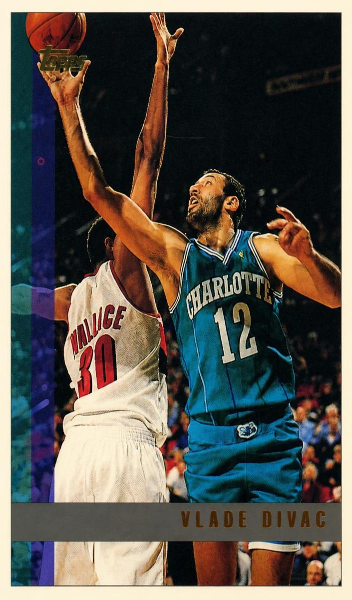 1997 Topps Basketball Vlade Divac #67 PSA 9