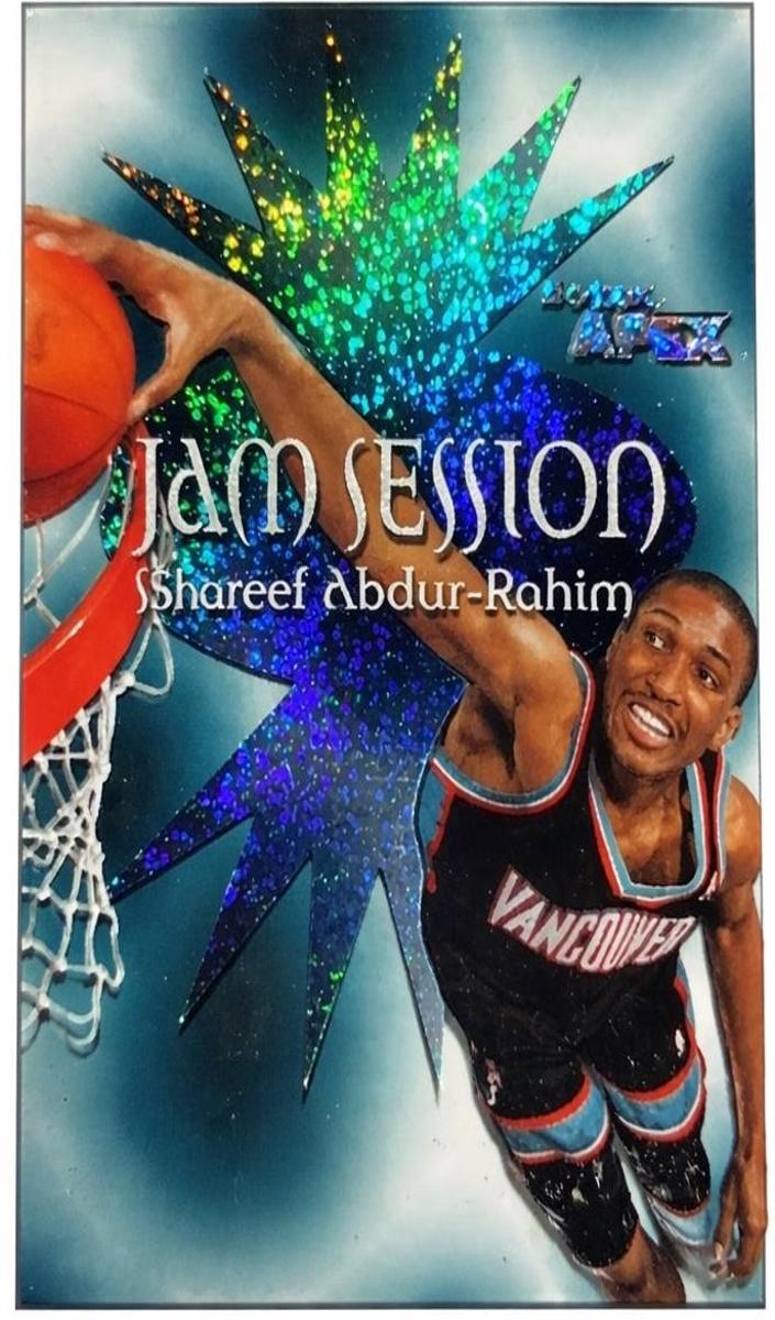 1999 Skybox Apex Basketball Shareef Abdur-Rahim #11 JS