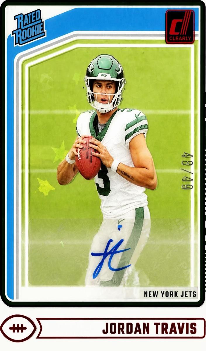 2024 Panini Clearly Donruss Football Stars Jordan Travis #95