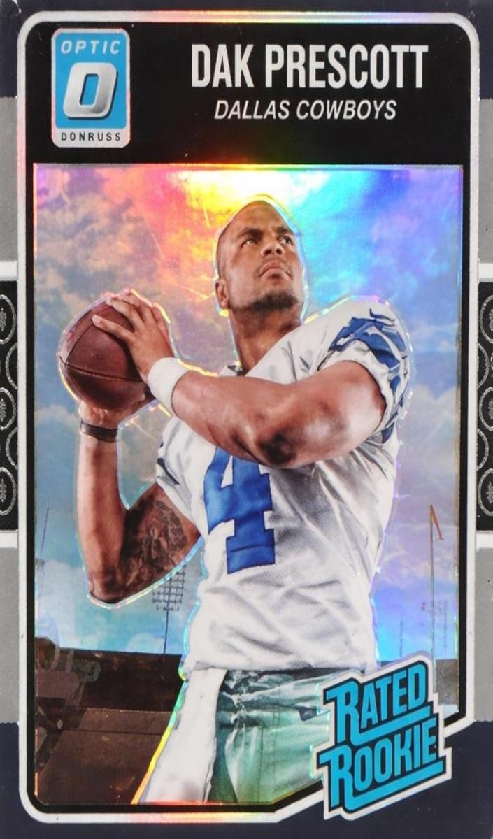 2016 Donruss Optic Football Purple Dak Prescott #162