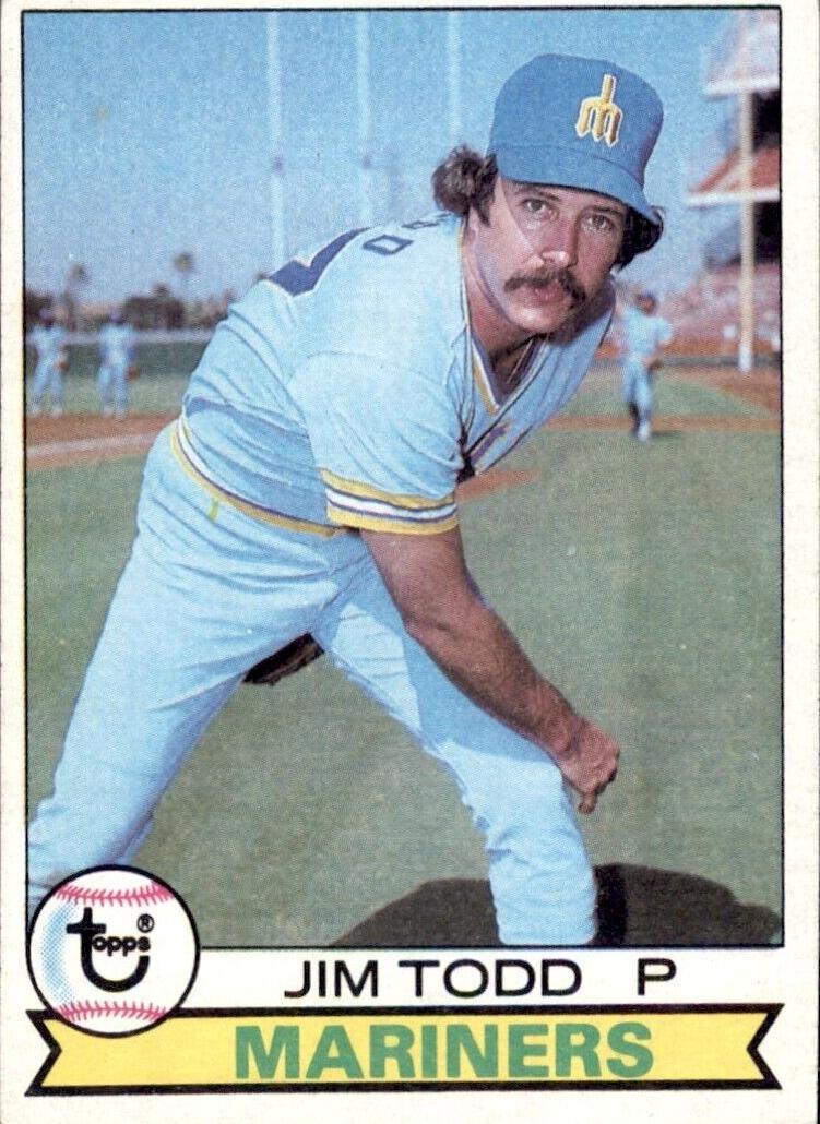 1979 Topps Baseball Jim Todd #103 PSA 9