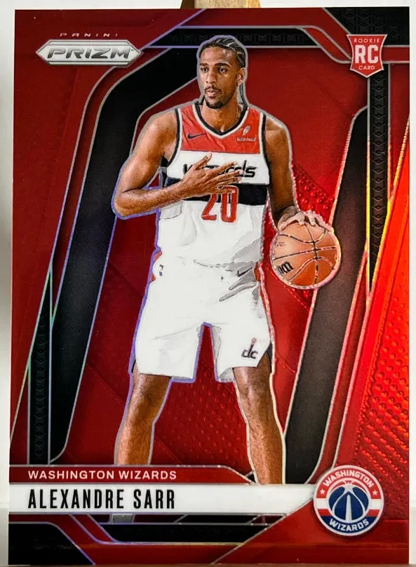 2024 Panini Prizm Basketball Red Alexandre Sarr #264