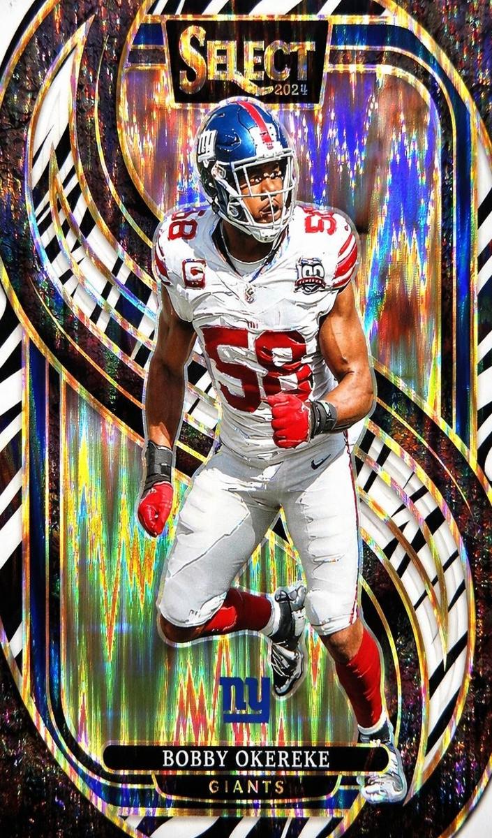 2024 Panini Select Football Zebra Bobby Okereke #109