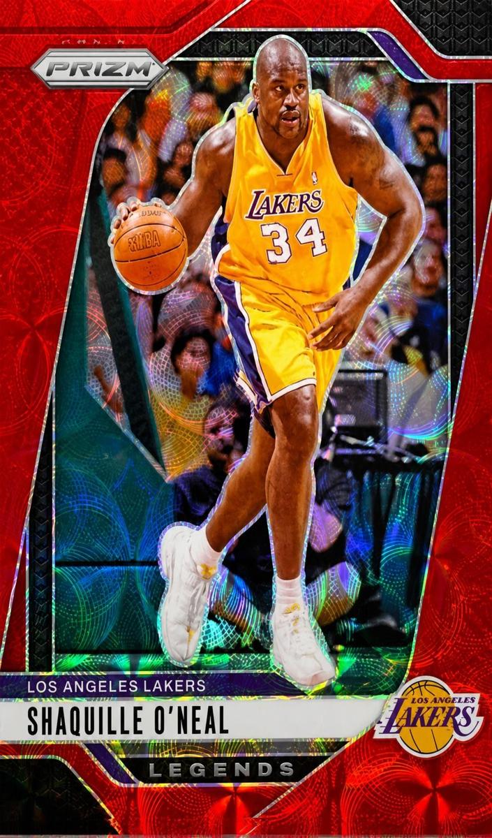 2024 Panini Prizm Basketball Choice Red Shaquille O'Neal #290 PSA 9