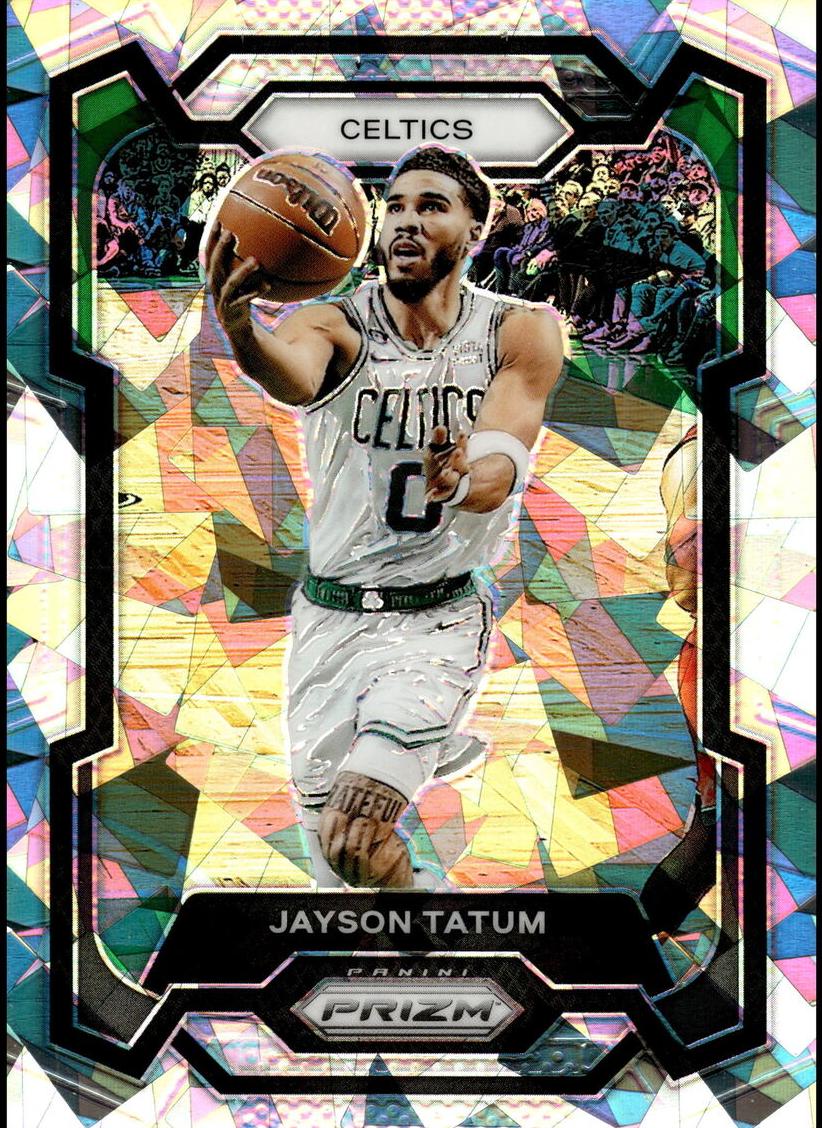 2023 Panini Prizm Basketball Ice Jayson Tatum #2 PSA 9