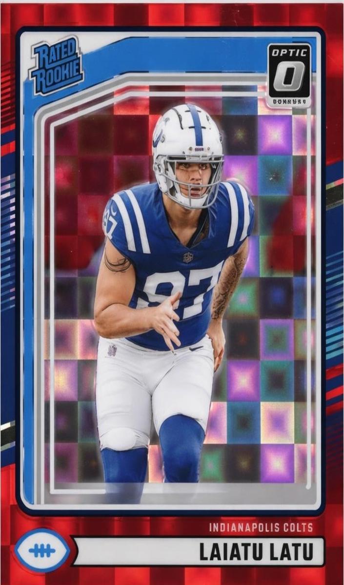2024 Panini Donruss Football Red Pandora Laiatu Latu #311 PSA 9