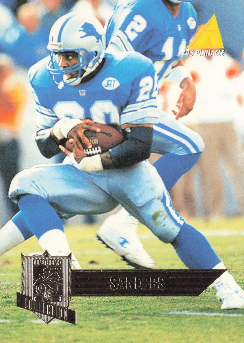 1995 Pinnacle Club Collection Football Barry Sanders #208