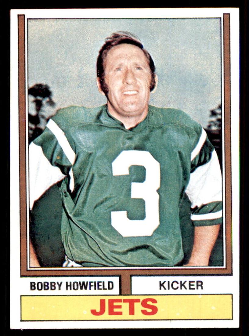 1974 Topps Football Bobby Howfield #41 PSA 9