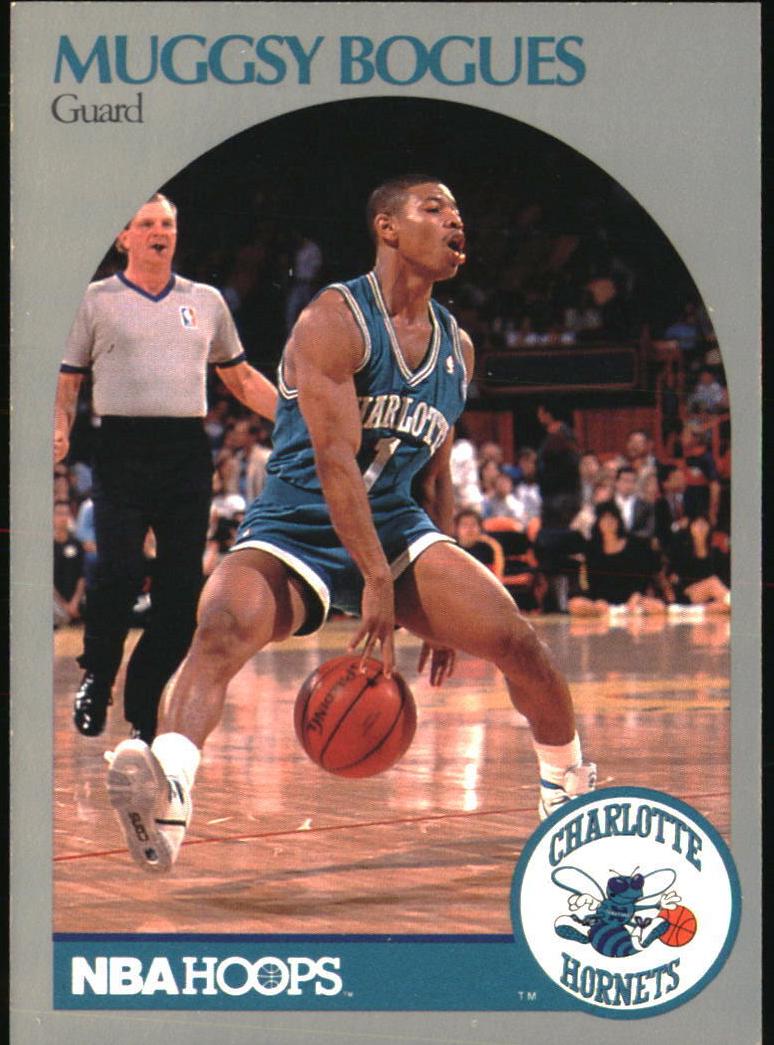 1990 Hoops Basketball Muggsy Bogues #50