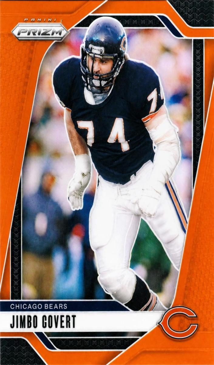2024 Panini Prizm Football Orange Jimbo Covert #53