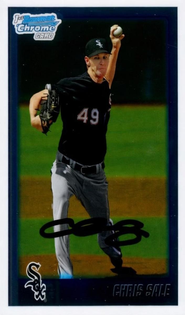 2010 Bowman Draft Picks & Prospects Baseball Chris Sale #BDPP92 PSA 10