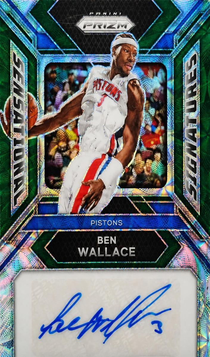 2023 Panini Prizm Basketball Choice Green Ben Wallace #SS-WC