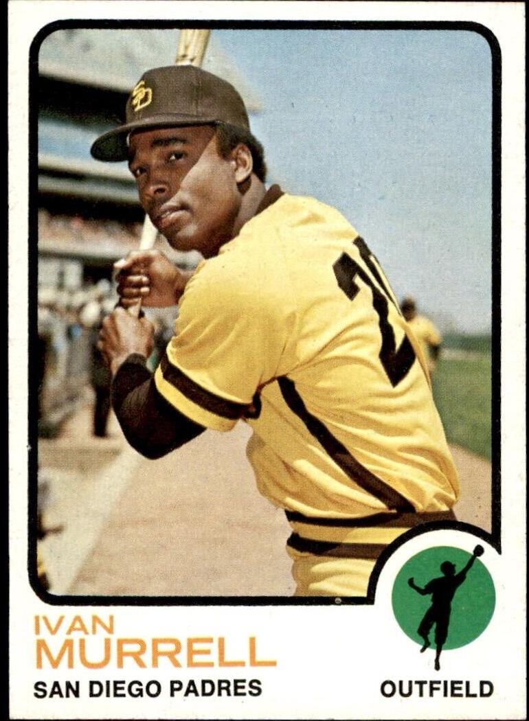 1973 Topps Baseball Ivan Murrell #409